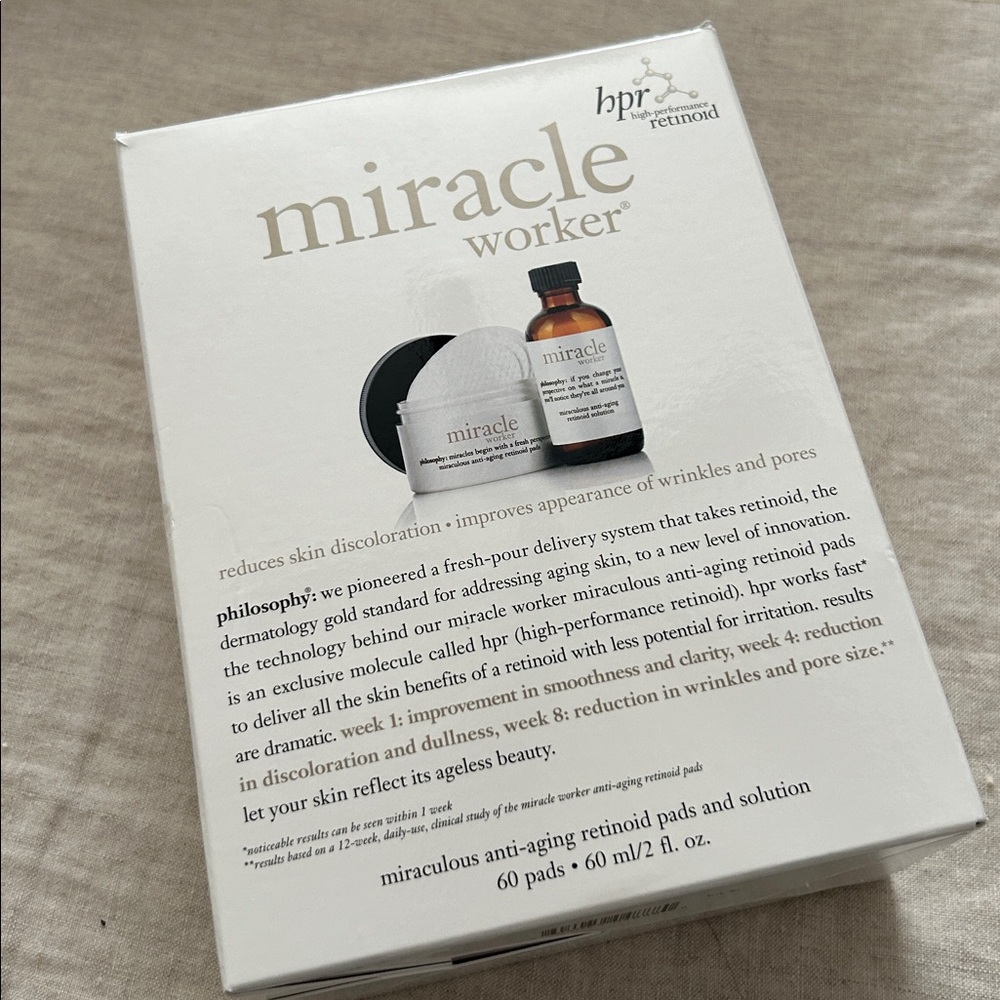 Philosophy Anti-Aging Retinoid Pads and Solution Set